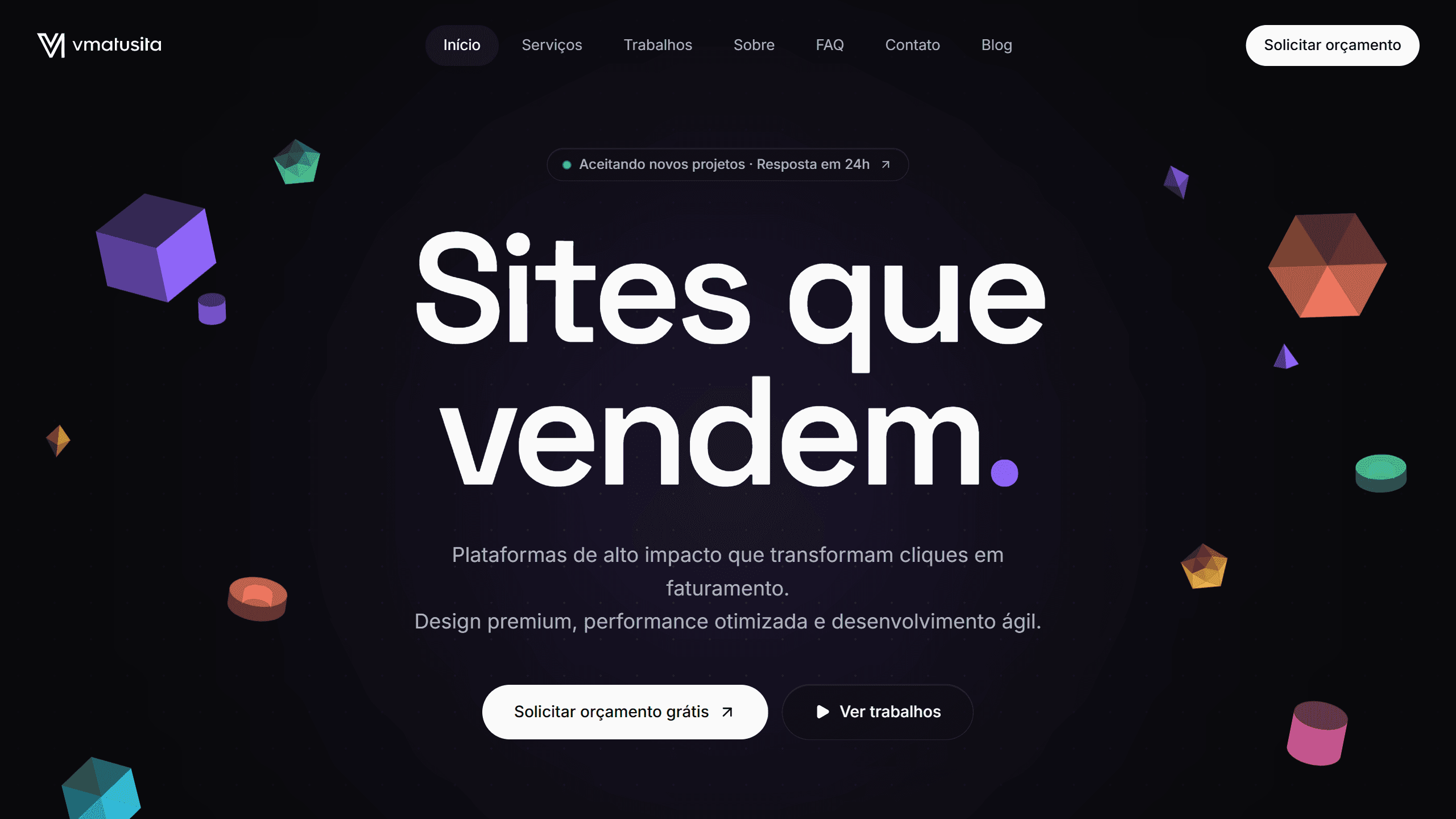 Preview do projeto VMatusita
